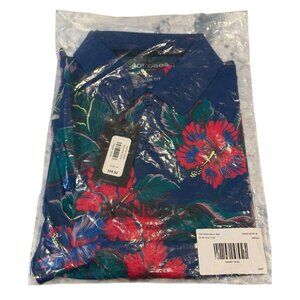 Bonobos Golf Men’s Perf Golf Slim Fit Vivid Floral Polo Shirt Size Medium NWT